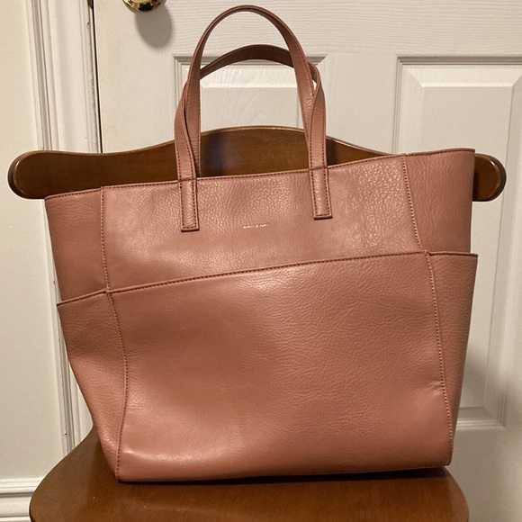 Matt and Nat Large Tote in Clay - Picture 4 of 6